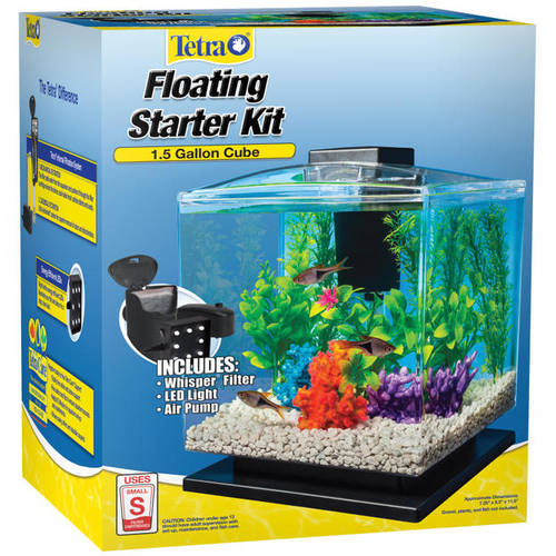 Pecera De Acrílico Tetra Led Aquarium Kit 1.5 Gal. Equipado