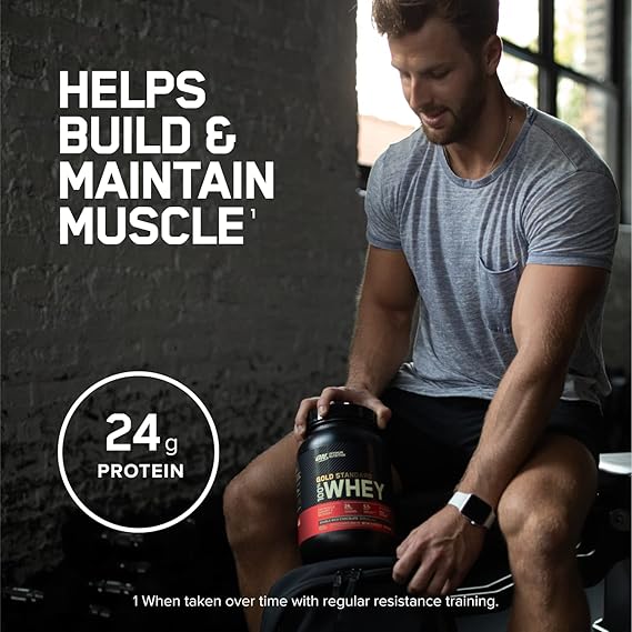 proteina Optimum Nutrition Gold Standard 100% Whey, distintos sabores, 2 libras